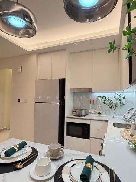 Service Residence for Sale at Skypark Kepler @ Lido Waterfront Boulevard - Brandon Chua - Kitchen - PropertyGuru.com.my