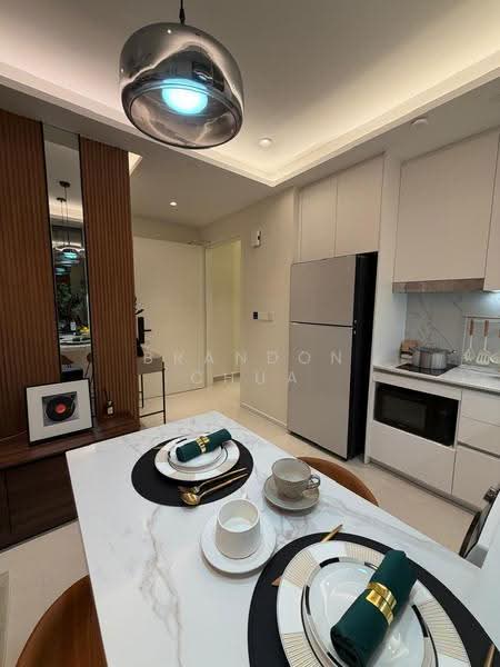 Service Residence for Sale at Skypark Kepler @ Lido Waterfront Boulevard - Brandon Chua - Dining Room - PropertyGuru.com.my