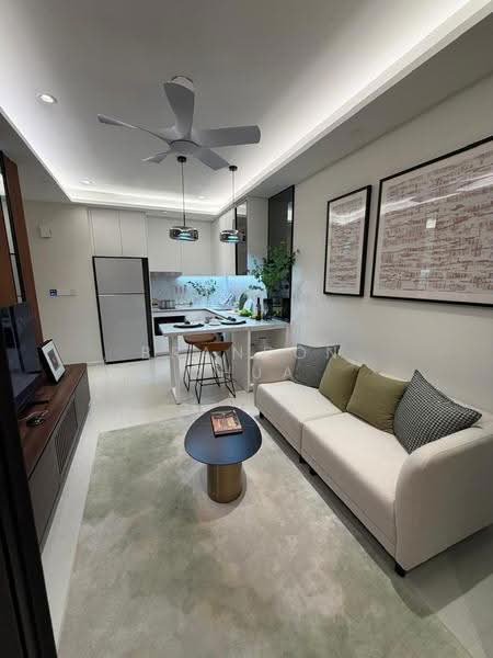 Service Residence for Sale at Skypark Kepler @ Lido Waterfront Boulevard - Brandon Chua - Living Room - PropertyGuru.com.my