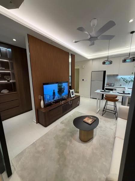 Service Residence for Sale at Skypark Kepler @ Lido Waterfront Boulevard - Brandon Chua - Living Room - PropertyGuru.com.my
