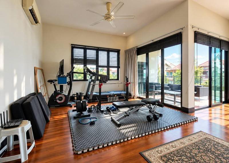 Rumah Berkembar untuk Dijual di Desa Sri Hartamas (Sri Hartamas) - Izzat Zamros - Gym - PropertyGuru.com.my