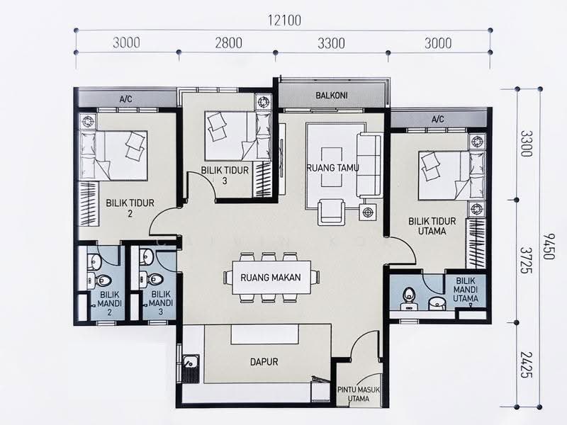 Apartment for Sale at Idaman Abadi - Calvin Kok - PropertyGuru.com.my