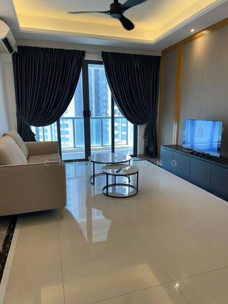 Kediaman Servis untuk Disewa di R&F Princess Cove Phase 1 - Chuan Hong Kee - Living Room - PropertyGuru.com.my