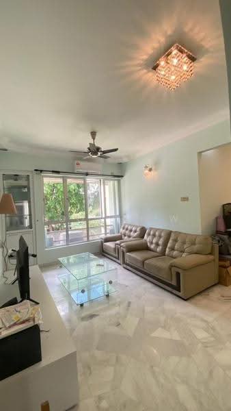 Apartment for Sale at Mawar Apartment - Boon Siew - Living Room - PropertyGuru.com.my