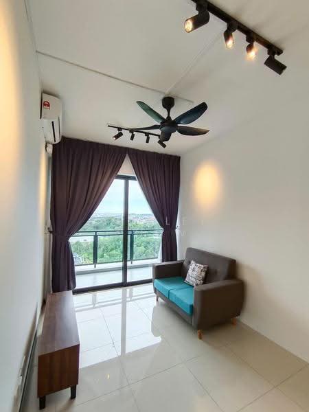 Kondominium untuk Disewa di Jesselton Twin Towers - shirley Chow - Living Room - PropertyGuru.com.my