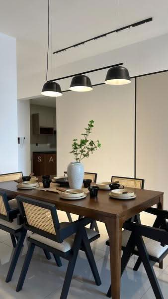 Kediaman Servis untuk Disewa di Duta Park Residences - Samm Lee - Dining Room - PropertyGuru.com.my