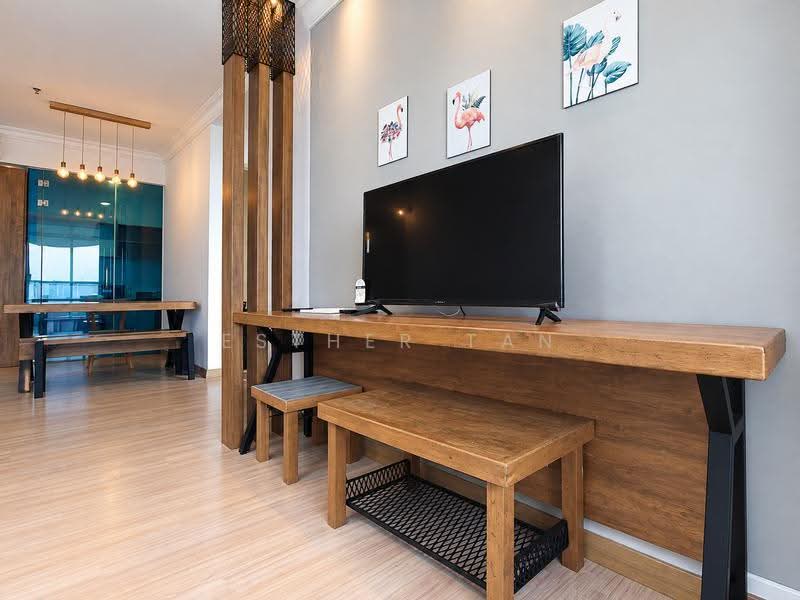 Service Residence for Rent at The Wave Residence - Esther Tan - Living Room - PropertyGuru.com.my