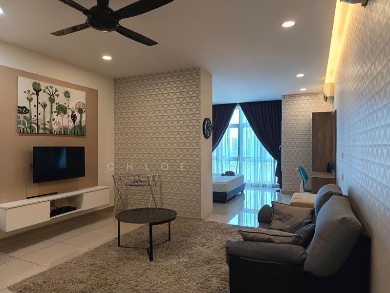 Service Residence for Rent at Twin Galaxy (Dwi Galaksi) - Chloe Ying - Living Room - PropertyGuru.com.my