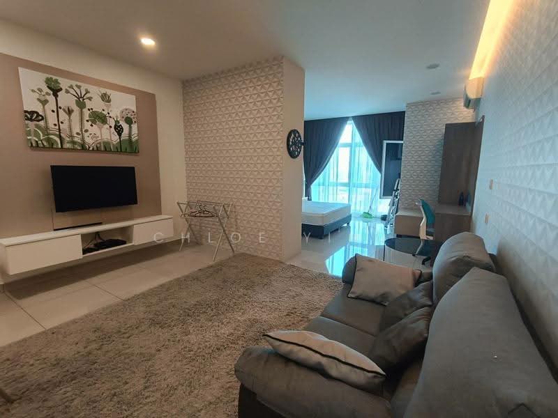 Service Residence for Rent at Twin Galaxy (Dwi Galaksi) - Chloe Ying - Living Room - PropertyGuru.com.my