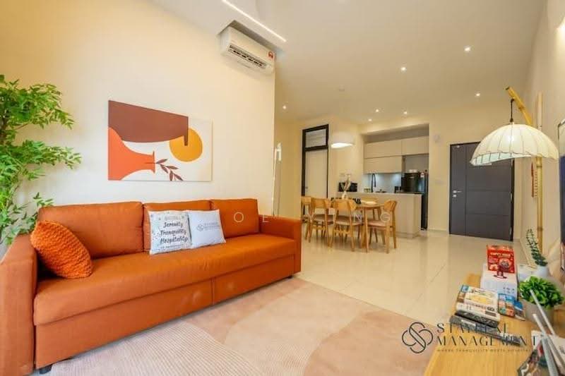 Kediaman Servis untuk Dijual di Space Residency - Chloe Ying - Living Room - PropertyGuru.com.my