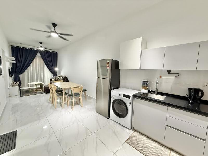 Kediaman Servis untuk Disewa di Equine Residence - DJULIA JAMAL - Dining and Living Room - PropertyGuru.com.my