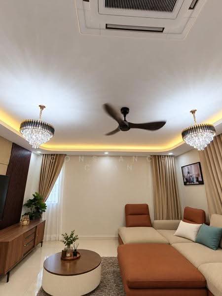 Cluster House for Sale in Eco Botanic (Iskandar Puteri (Nusajaya)) - Constance Chan - Living Room - PropertyGuru.com.my