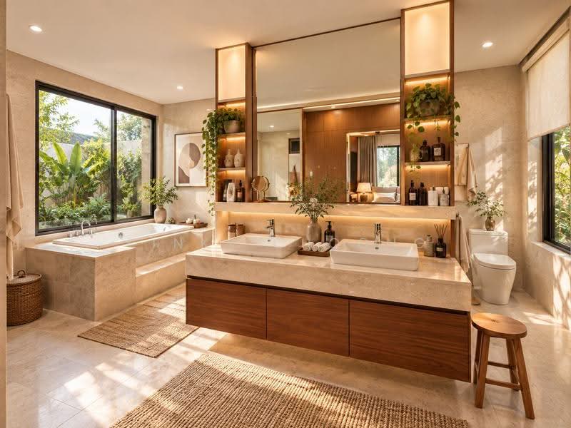 Rumah Berkembar untuk Dijual di Taman Seri Bukit Segambut (Batu) - Pinky Choong - Bathroom - PropertyGuru.com.my
