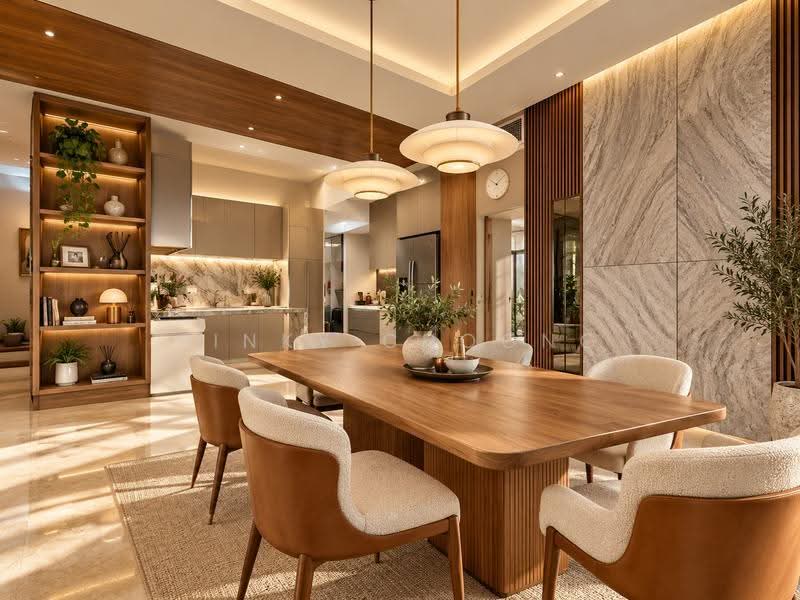 Rumah Berkembar untuk Dijual di Taman Seri Bukit Segambut (Batu) - Pinky Choong - Dining Room - PropertyGuru.com.my