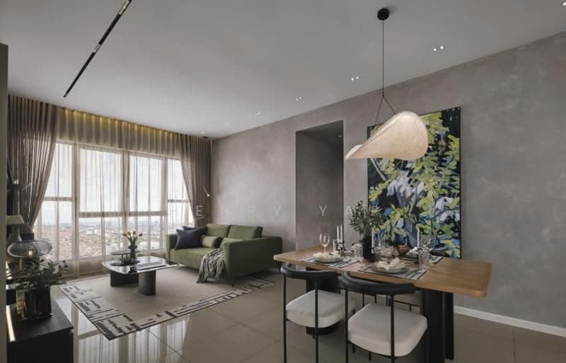 Service Residence for Rent at THE ATERA - Henry Yap - Living Room - PropertyGuru.com.my