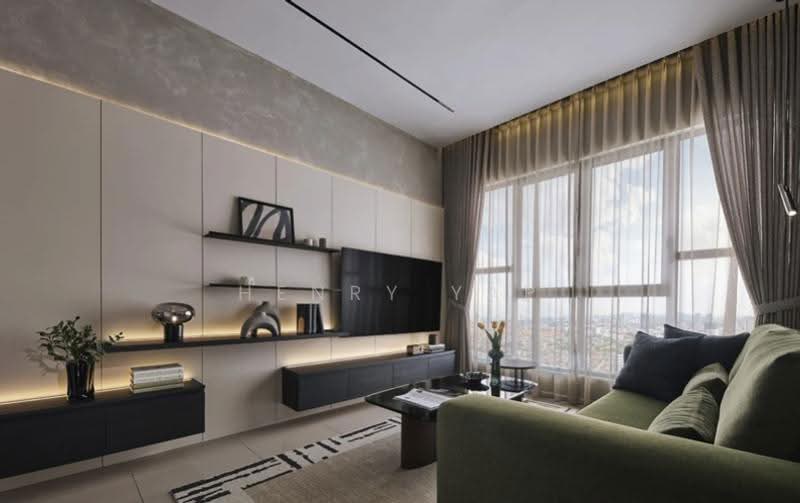 Service Residence for Rent at THE ATERA - Henry Yap - Living Room - PropertyGuru.com.my