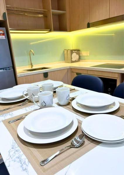 Flat for Rent at The Meg Serviced Residence - Clifton Chee - Kitchen - PropertyGuru.com.my