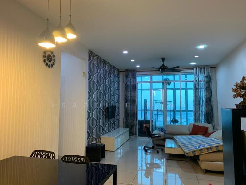 Kediaman Servis untuk Dijual di Impian Meridian - Ysabelle Yong - Living Room - PropertyGuru.com.my