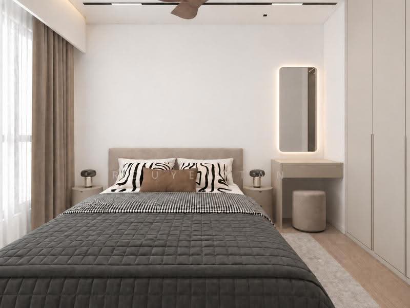 Kediaman Servis untuk Disewa di Skyline Embassy - Rouyee Tan - Bedroom - PropertyGuru.com.my
