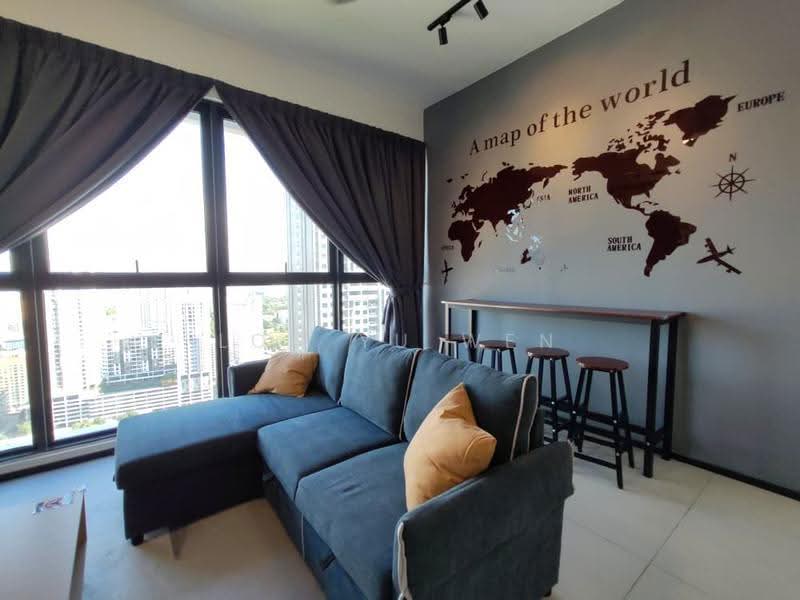 Kediaman Servis untuk Dijual di Urban Suites - Loh Yu Wen - Living Room - PropertyGuru.com.my