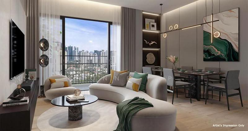 Apartment for Sale at Papyrus North Kiara - Yvonne Yep - Living Room - PropertyGuru.com.my
