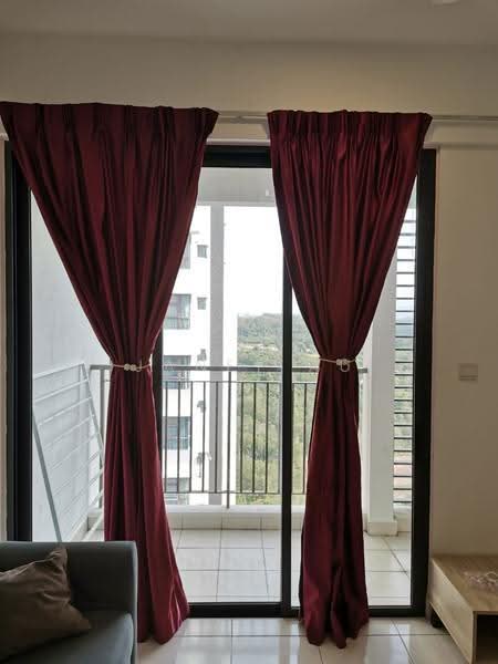 Kediaman Servis untuk Disewa di Tiara Imperio Residence - Janet Au - Balcony - PropertyGuru.com.my
