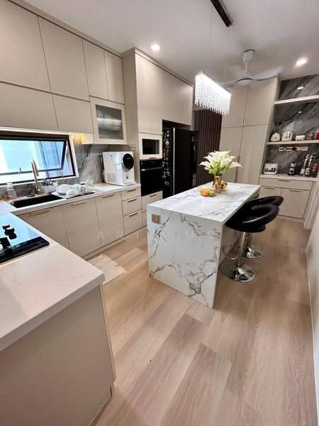 Rumah Kluster untuk Disewa di Taman Masai (Masai) - Arif MS - Kitchen - PropertyGuru.com.my