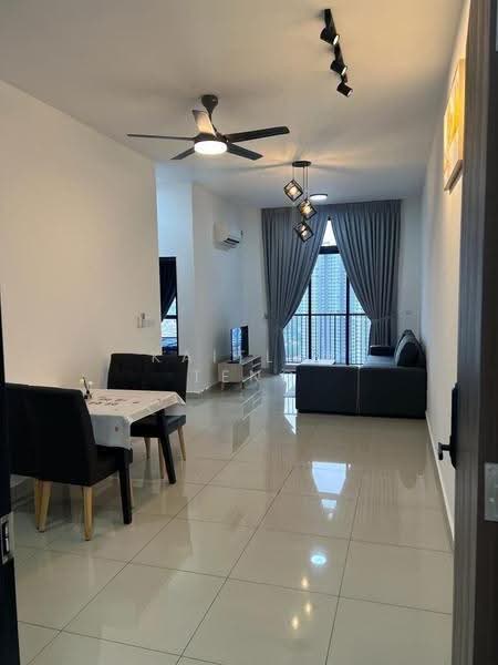 Kediaman Servis untuk Disewa di Twin Tower Residence - Kaitlyn Teng - Living Room - PropertyGuru.com.my