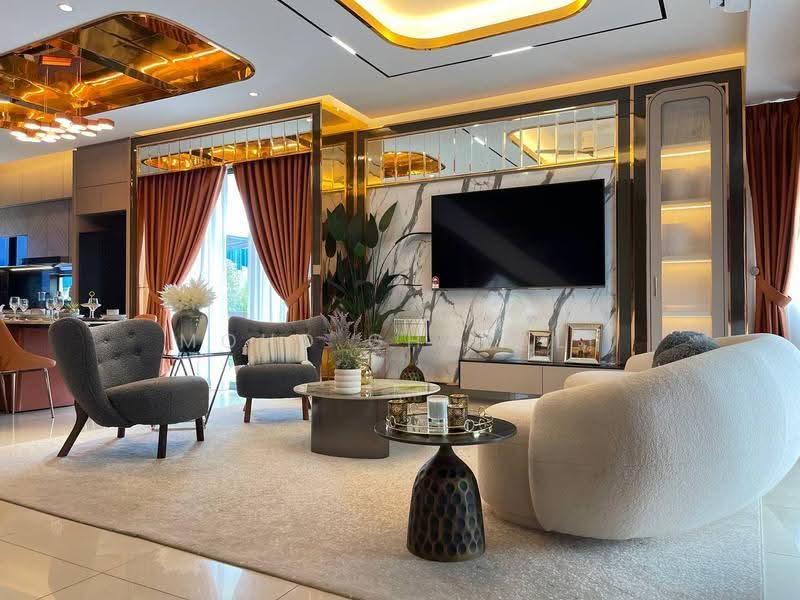 Rumah Teres 2-Tingkat untuk Dijual di Bukit Beruntung (Serendah) - Mohd Ghazali - Living Room - PropertyGuru.com.my
