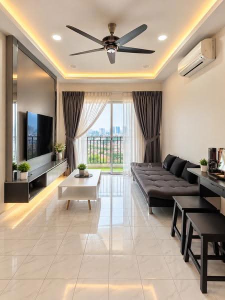 Apartment for Rent at Residensi Hijauan Lumayan - Jacky Wan - Living Room - PropertyGuru.com.my