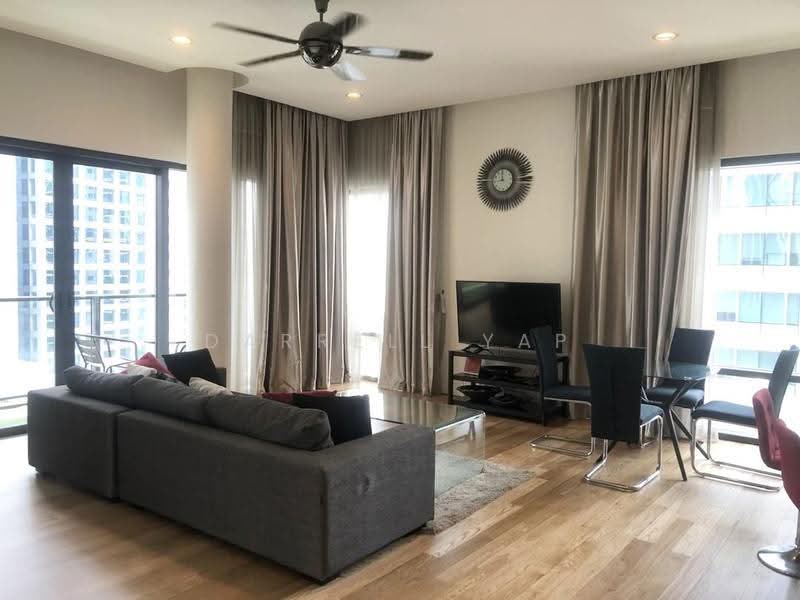 Kediaman Servis untuk Disewa di St Mary Residences - Darrell Yap - Living Room - PropertyGuru.com.my