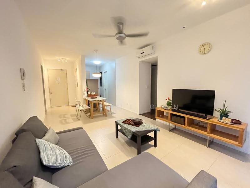Service Residence for Rent at Geo Bukit Rimau - Charlie Gan - Living Room - PropertyGuru.com.my