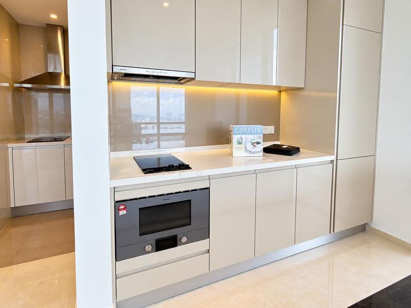 Kediaman Servis untuk Disewa di Pavilion Damansara Heights, Windsor Suites - Peter Sek - Kitchen - PropertyGuru.com.my