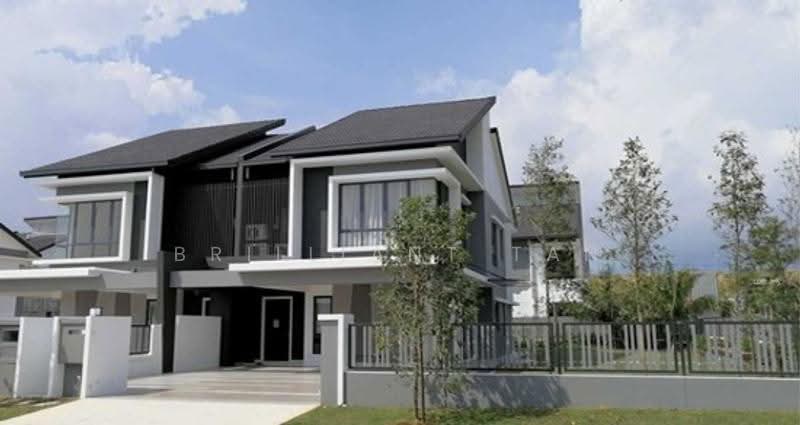Rumah Teres 2-Tingkat untuk Dijual di Kota Warisan (Sepang) - Brilliant Tan - Exterior - PropertyGuru.com.my