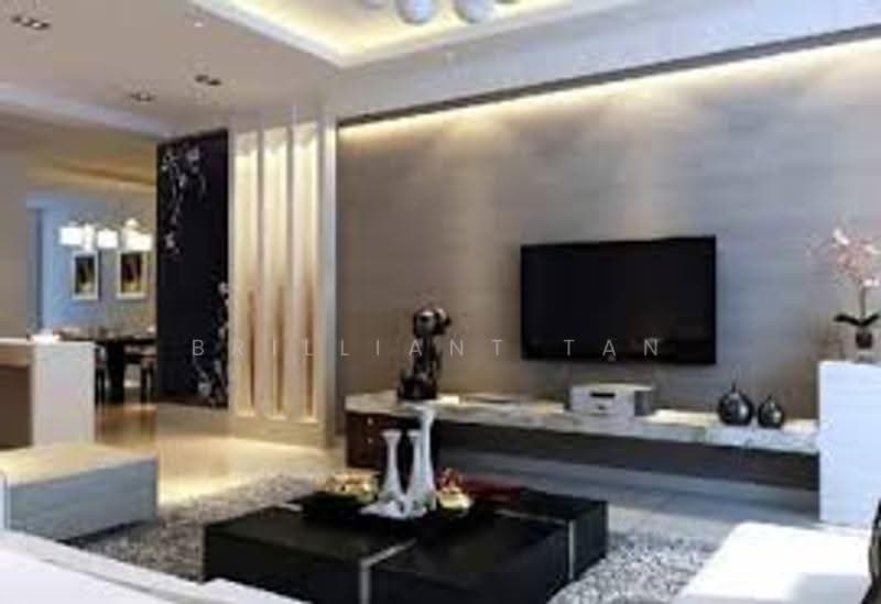 Rumah Teres 2-Tingkat untuk Dijual di Kota Warisan (Sepang) - Brilliant Tan - Living Room - PropertyGuru.com.my