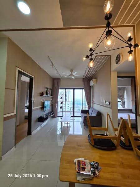 Condominium for Rent at Amberside @ Country Garden Danga Bay - Wong Shau Wei - Living Room - PropertyGuru.com.my