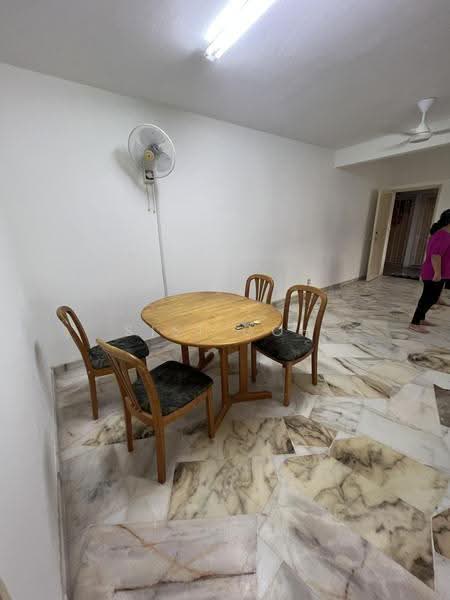 Apartment for Rent at Indah Apartments - Sisi Goh - Dining Room - PropertyGuru.com.my