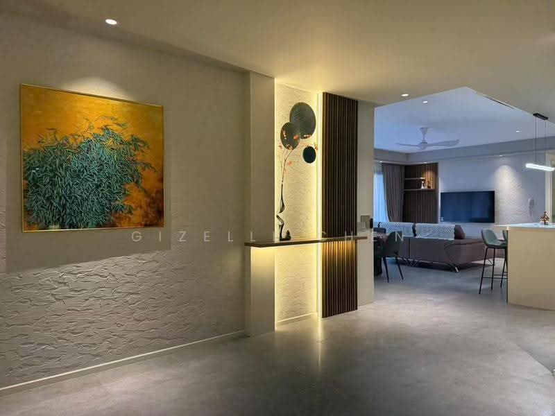 Kondominium untuk Disewa di Allevia - Gizelle Chen - Living Room - PropertyGuru.com.my