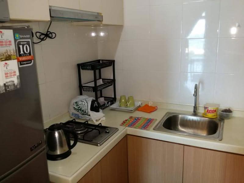 Service Residence for Rent at Pangsapuri Tanah Emas (Golden Sands) - Sam Yap - Kitchen - PropertyGuru.com.my