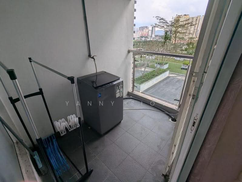 Service Residence for Sale at SOHO @ Zetapark - Yanny Siow - Balcony - PropertyGuru.com.my