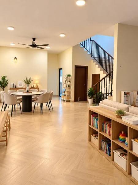 Rumah Teres 2-Tingkat untuk Disewa di Setia Safiro (Cyberjaya) - Arif Mustapha - Living Room - PropertyGuru.com.my