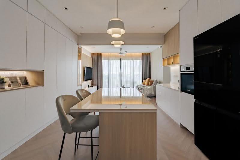 Kediaman Servis untuk Dijual di Skyluxe On The Park Bukit Jalil - Caylaa Ng - Living Room - PropertyGuru.com.my