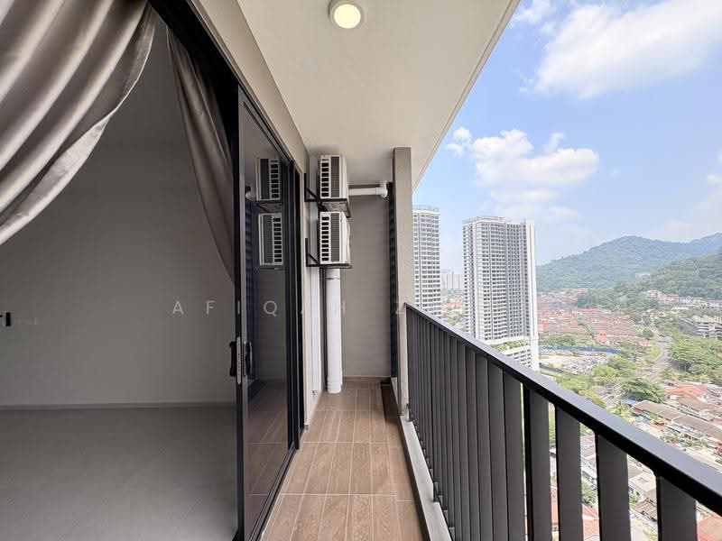 Service Residence for Rent at Melawati : Park One - Afiqah zaidi - Balcony - PropertyGuru.com.my