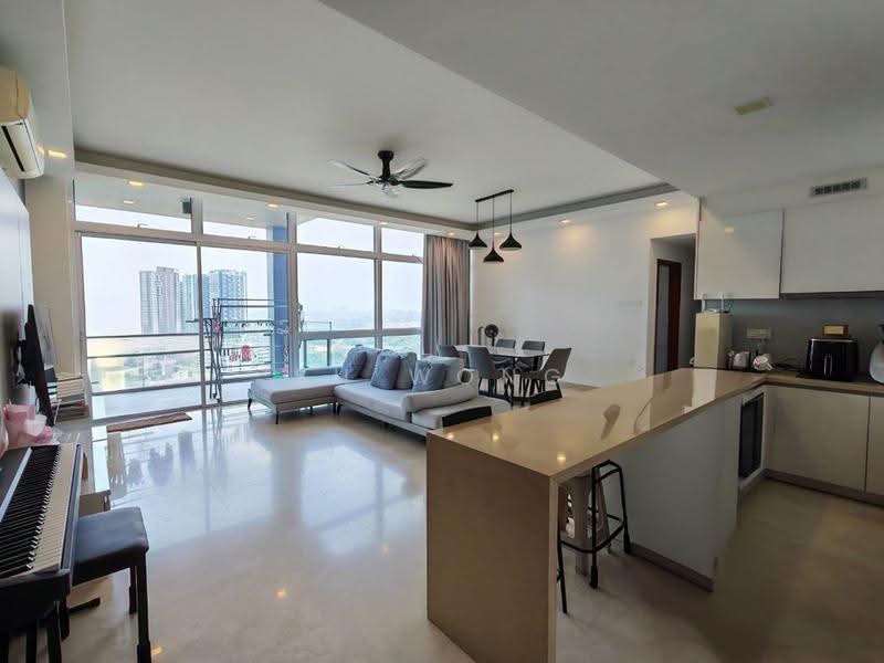 Condominium for Sale at Paradiso Nuova (Merak Kayangan) - SH Wong - Living Room - PropertyGuru.com.my