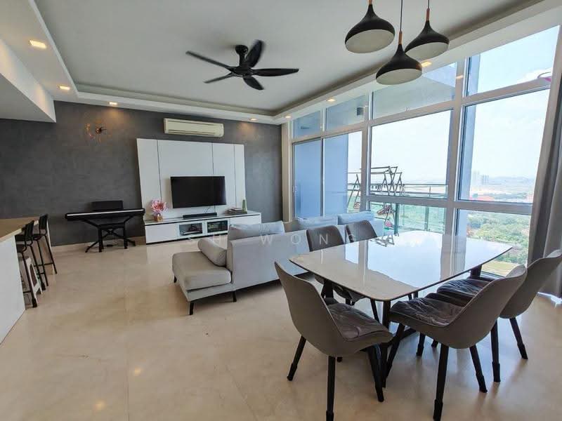Condominium for Sale at Paradiso Nuova (Merak Kayangan) - SH Wong - Living Room - PropertyGuru.com.my
