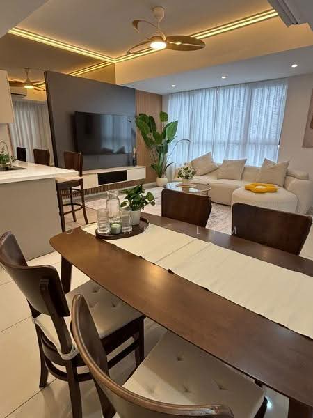 Service Residence for Rent at Residensi Estetik 8 (Est8) - Daphne Lim - Living Room - PropertyGuru.com.my