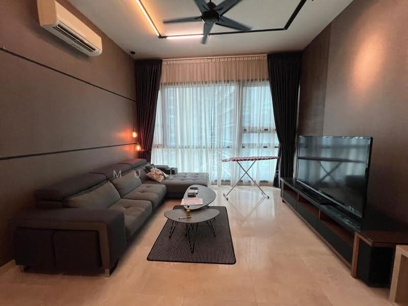Service Residence for Rent at Vogue Suites One - Muller Yap - Living Room - PropertyGuru.com.my