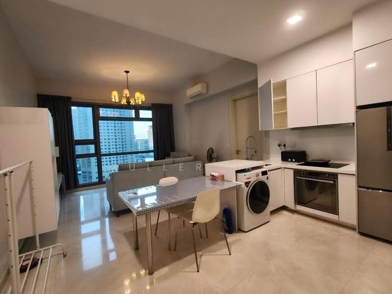 Service Residence for Rent at Vogue Suites One - Muller Yap - Living Room - PropertyGuru.com.my