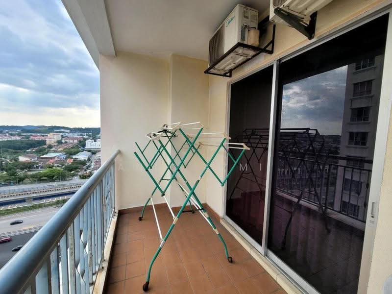 Kondominium untuk Dijual di Fortune Park (Suria Perdana) - Aniq Azmi - Balcony - PropertyGuru.com.my