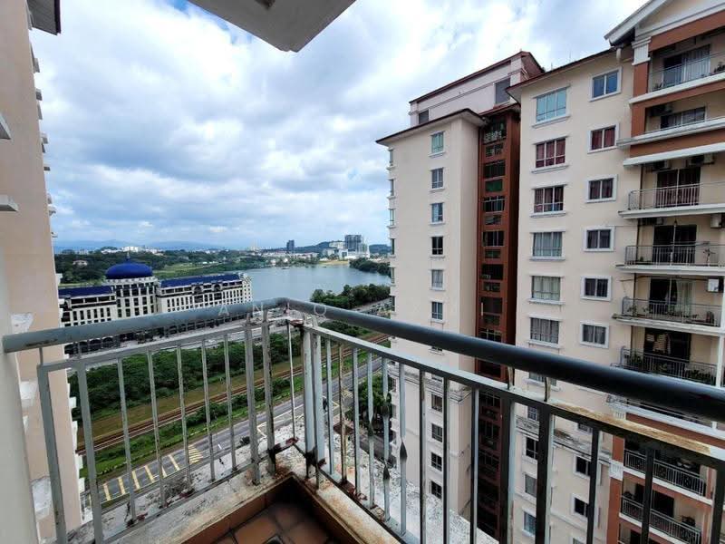 Kondominium untuk Dijual di Fortune Park (Suria Perdana) - Aniq Azmi - Balcony - PropertyGuru.com.my